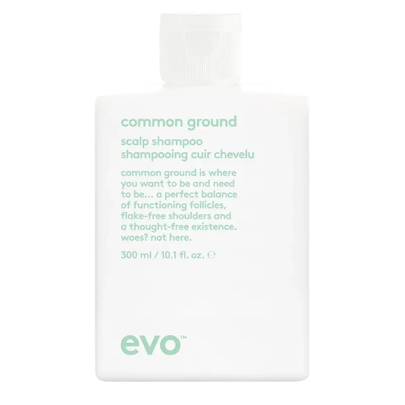 evo common ground scalp šampūnas jautriai odai