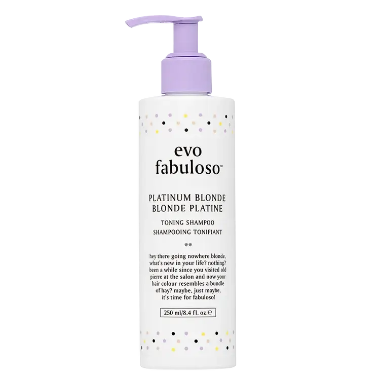 evo fabuloso platinum blonde tonuojantis šampūnas